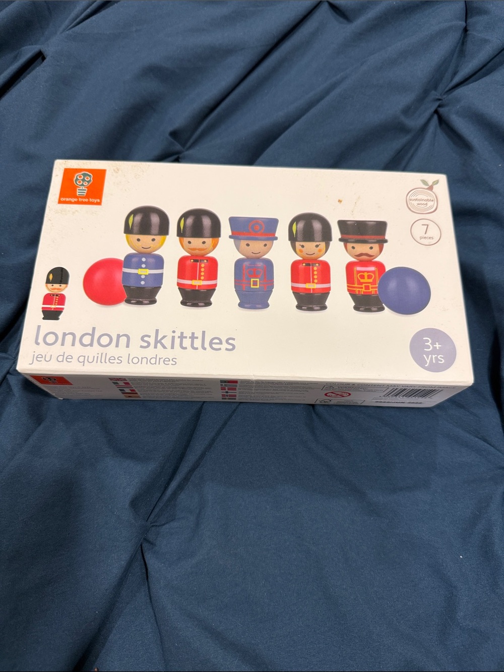 London Skittles Set - Red & Blue